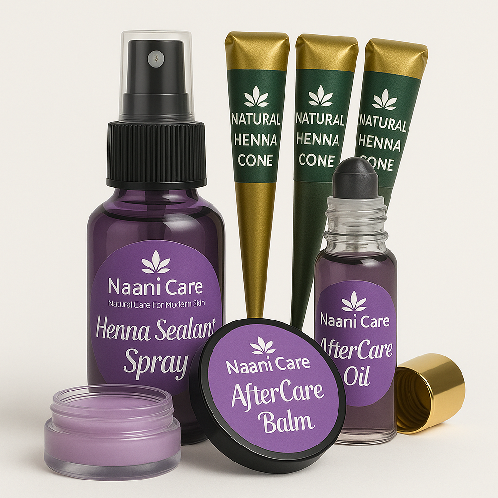 Personnel Henna Application Bundle | 100% Natural Mehndi Kit