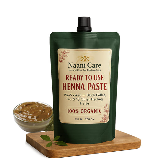 Ready-to-Apply Heena Paste with Dark Roasted Coffee - 200g each